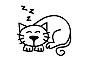 חתול מנמנם